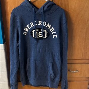 Abercrombie & Fitch Navy Hoodie Sweater